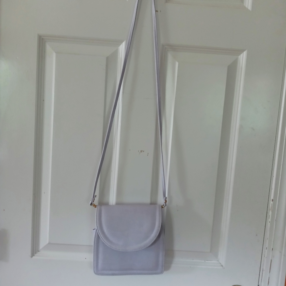 NWOT Lavender/periwinkle Cross Body Purse - Picture 7 of 9